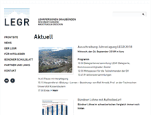 Tablet Screenshot of legr.ch